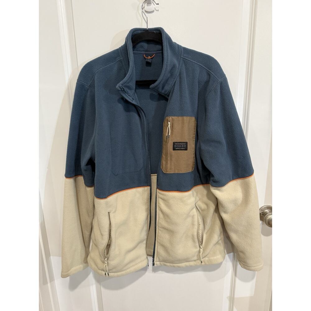 Roark Blue and Cream Jacket